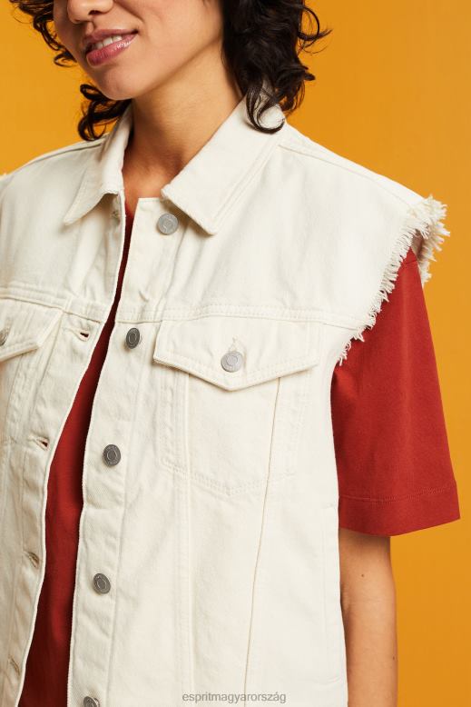 Esprit kopott farmer mellény nők jég mellény F8HN862