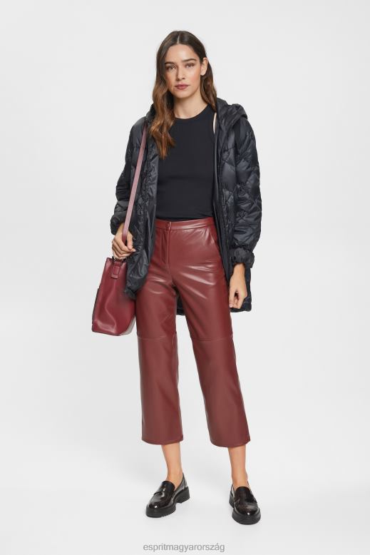 Esprit mellény felső nők fekete mellény F8HN831