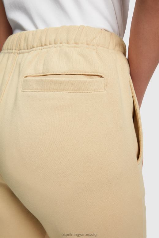 ESPRIT x Rest & Recreation kapszula melegítőnadrág nők bézs nadrág és nadrág F8HN8479