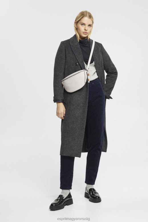 Esprit anya fitt zsinóros nadrág nők haditengerészet nadrág és nadrág F8HN8253