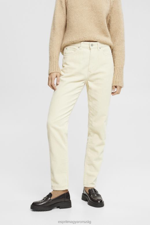 Esprit anya fitt zsinóros nadrág nők jég nadrág és nadrág F8HN8252