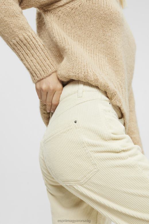 Esprit anya fitt zsinóros nadrág nők jég nadrág és nadrág F8HN8252