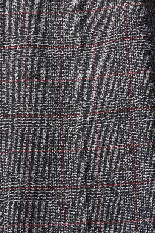 Esprit magas kockás nadrág nők antracit nadrág és nadrág F8HN8249