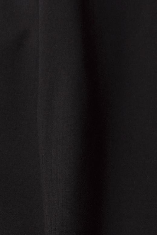 Esprit osztott szegélyű nadrág cipzárral nők fekete nadrág és nadrág F8HN8248