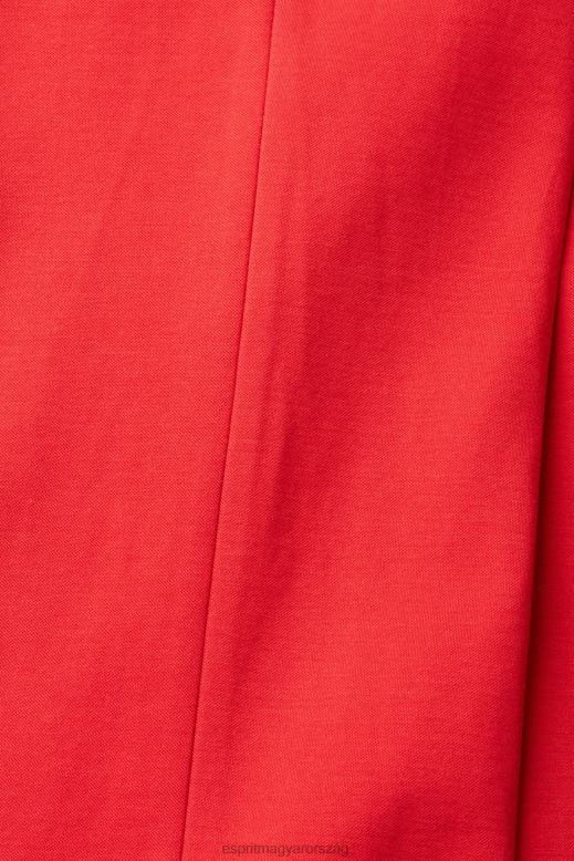 Esprit sztreccs magasra nyúló bootcut nadrág nők sötét vörös nadrág és nadrág F8HN8336