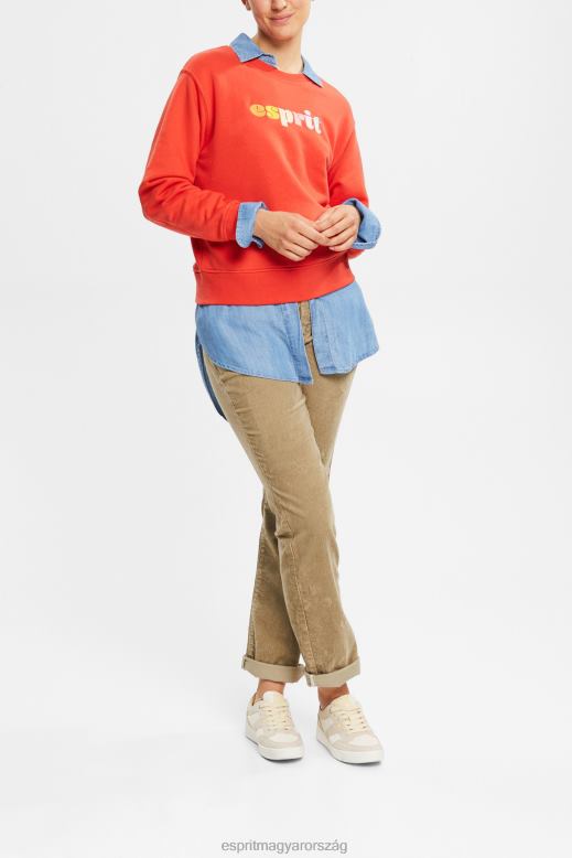 Esprit zsinóros nadrág nők halvány khaki nadrág és nadrág F8HN8346