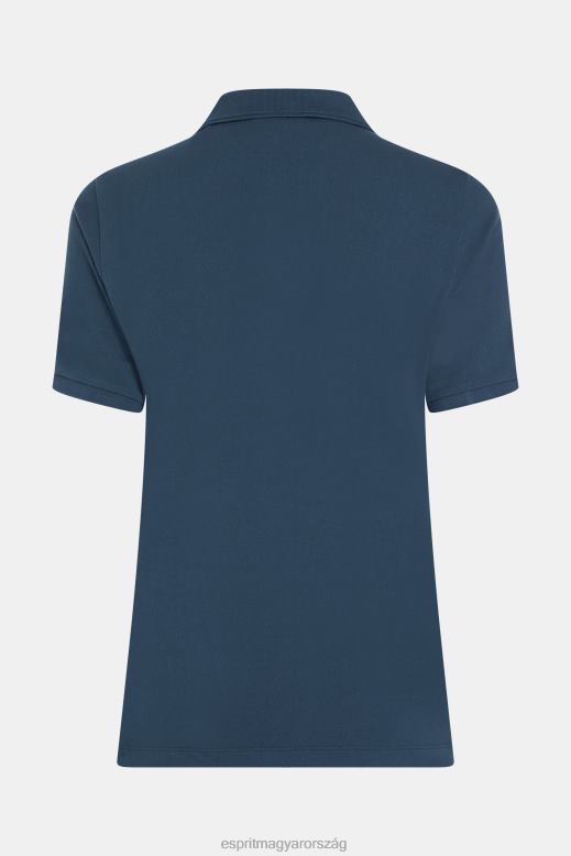 Esprit delfin tenisz klub klasszikus póló nők haditengerészet póló F8HN8496