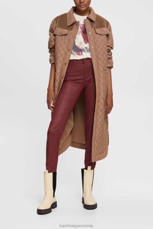 Esprit logós póló, tencel keverék nők meztelen pólók F8HN8441