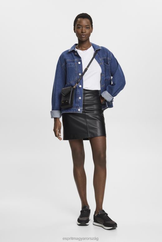 Esprit mellkasmintás póló nők fehér pólók F8HN8316