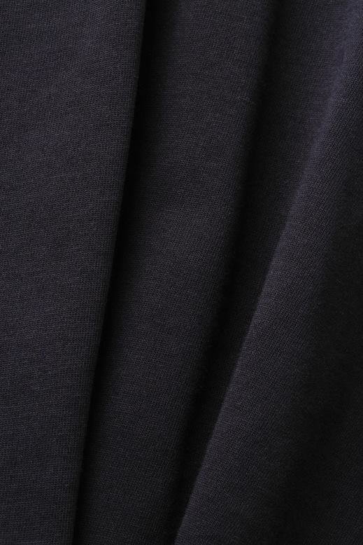 Esprit nyírt crewneck póló nők fekete pólók F8HN8193