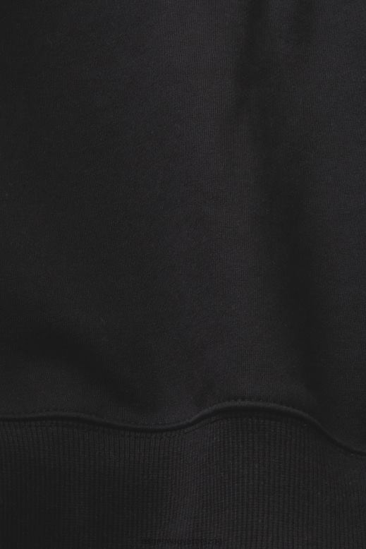 Esprit félcipzáras pulóver nők fekete pulóverek és pulóverek F8HN8158