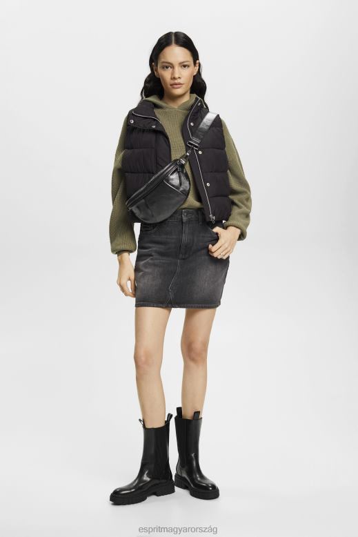 Esprit kötött pulcsi nők világos khaki pulóverek és pulóverek F8HN8244