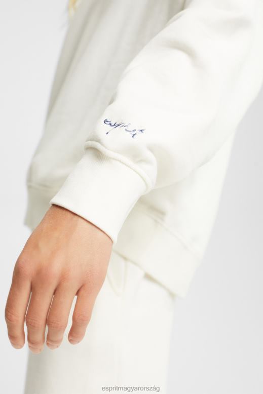 Esprit laza szabású pulóver nők törtfehér pulóverek és pulóverek F8HN8523