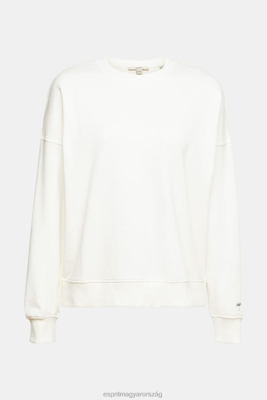 Esprit laza szabású pulóver nők törtfehér pulóverek és pulóverek F8HN8523