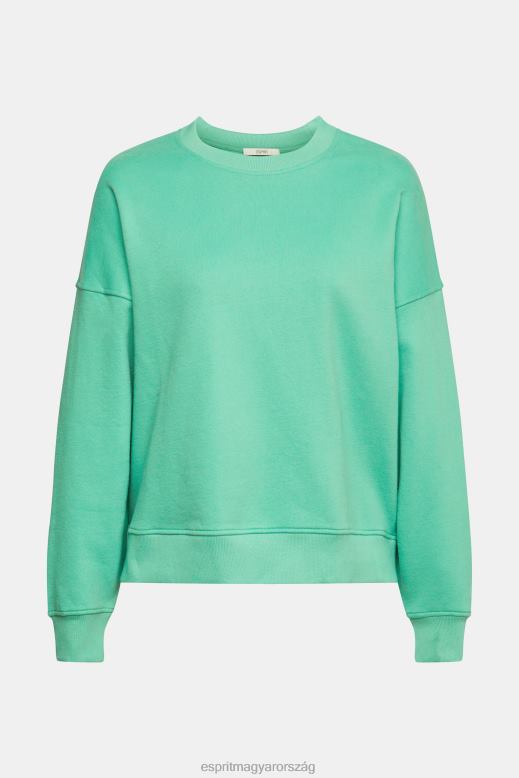 Esprit laza szabású pulóver nők zöld pulóverek és pulóverek F8HN8524
