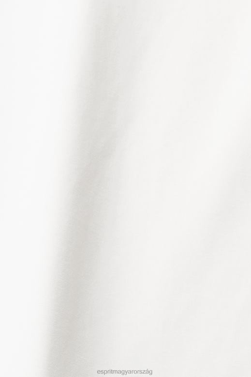 Esprit logóval nyomtatott pulcsi nők törtfehér pulóverek és pulóverek F8HN8558