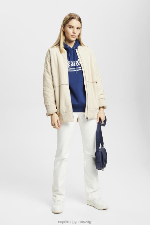 Esprit logóval nyomtatott pulcsi nők tinta pulóverek és pulóverek F8HN8171