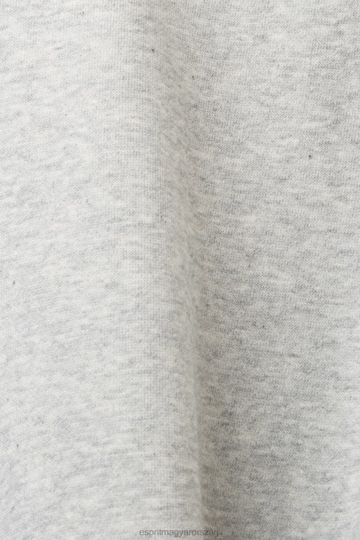 Esprit pamut keverékű pulóver nők világos szürke pulóverek és pulóverek F8HN828