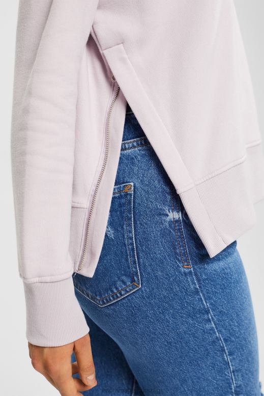 Esprit pulóver pulcsi nők levendula pulóverek és pulóverek F8HN8512