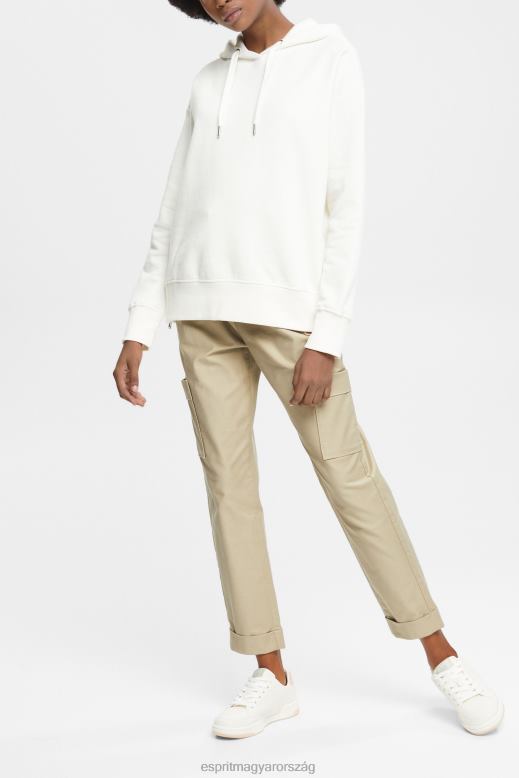 Esprit pulóver pulcsi nők törtfehér pulóverek és pulóverek F8HN8509