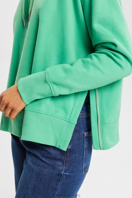 Esprit pulóver pulcsi nők zöld pulóverek és pulóverek F8HN8510