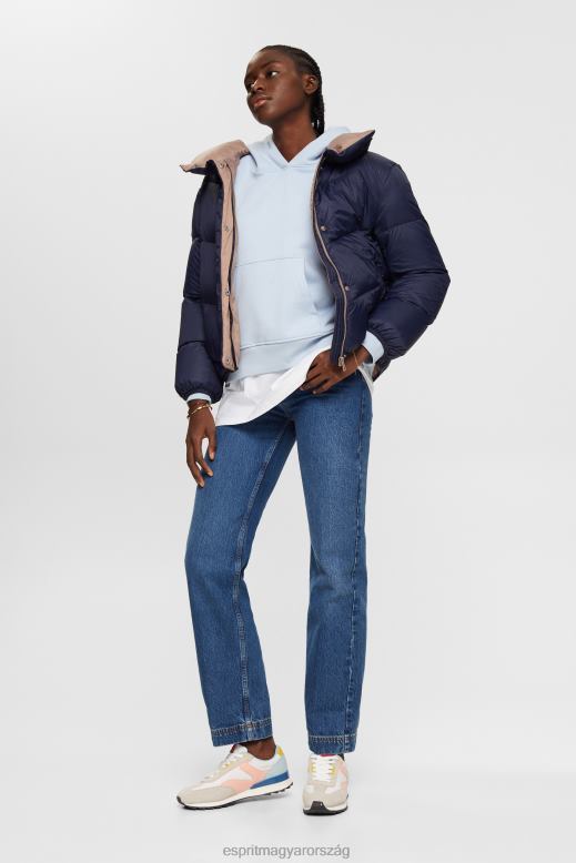 Esprit pulcsi kenguru zsebbel nők pasztell kék pulóverek és pulóverek F8HN8351