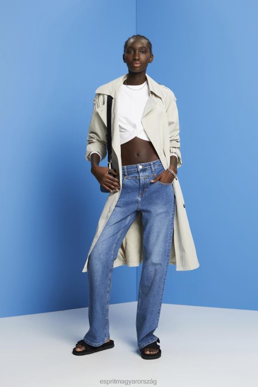 Esprit vágott csomó részletet pulóver nők fehér pulóverek és pulóverek F8HN8217