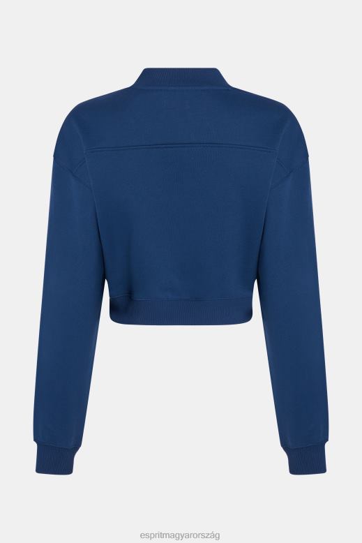 Esprit vágott egyetemi patch pulóver nők tinta pulóverek és pulóverek F8HN8419