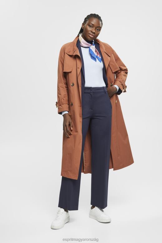 Esprit bordás jumper nők pasztell kék pulóverek F8HN8274