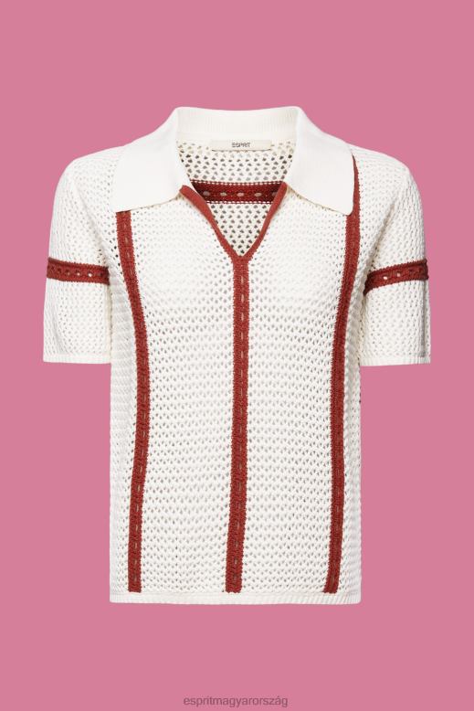 Esprit rövid ujjú póló jumper nők jég pulóverek F8HN8105