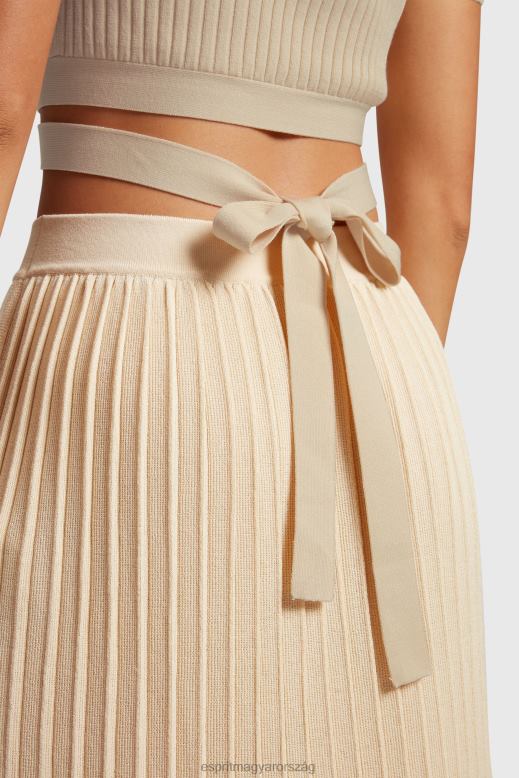 Esprit redőzött felső nők homok pulóverek F8HN8376