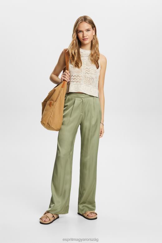 Esprit ujjatlan pulóver nők homok pulóverek F8HN87