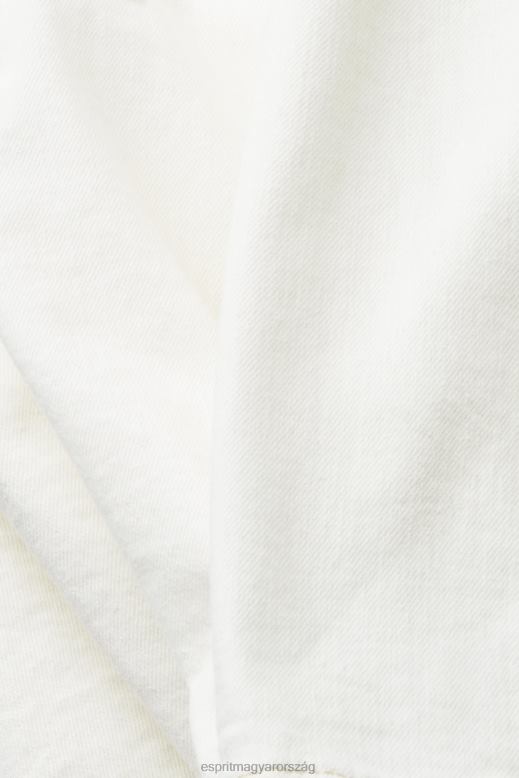 Esprit sokemeletes rövidnadrág nők törtfehér rövidnadrág F8HN8264