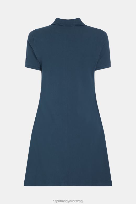 Esprit delfin tenisz klub klasszikus pólóruha nők haditengerészet ruhák F8HN8506