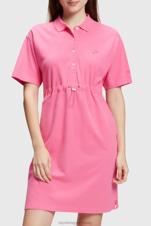 Esprit delfin tenisz klub rakott póló ruha nők rózsaszín ruhák F8HN8503