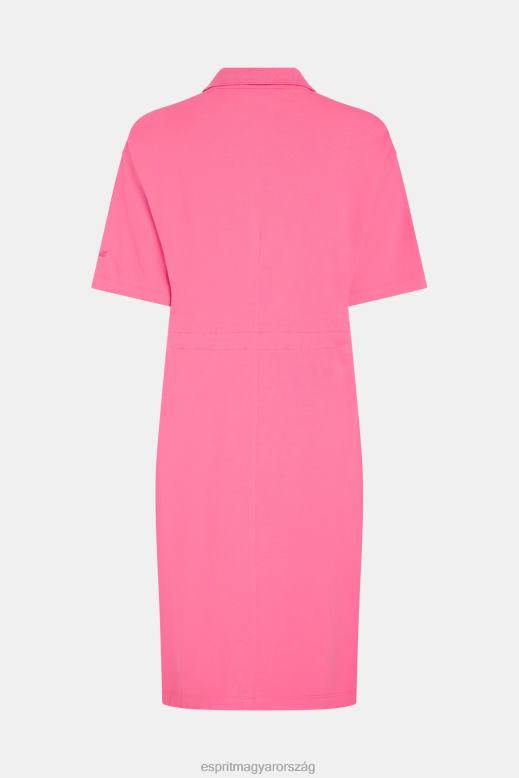 Esprit delfin tenisz klub rakott póló ruha nők rózsaszín ruhák F8HN8503