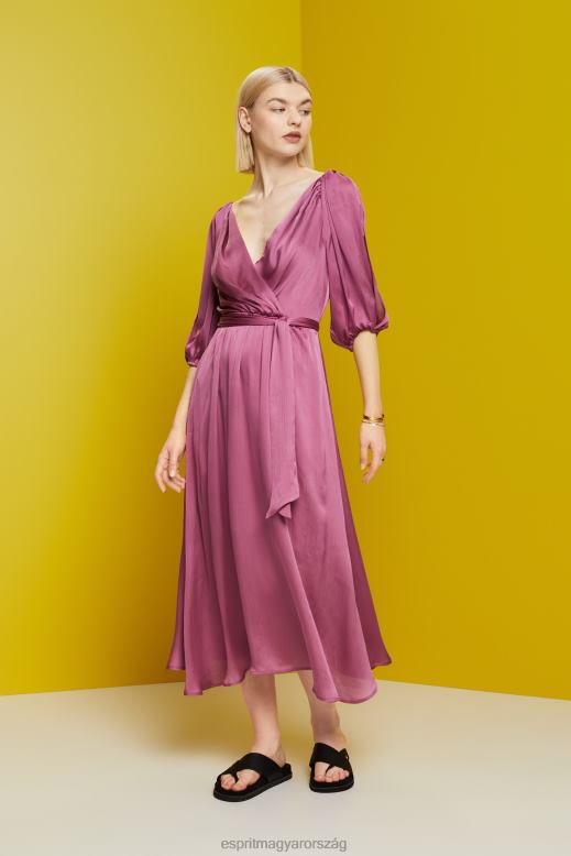 Esprit könnyű szövésű ruhák nők ibolya ruhák F8HN8137
