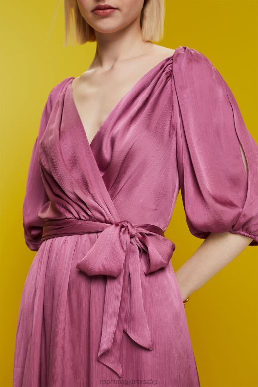 Esprit könnyű szövésű ruhák nők ibolya ruhák F8HN8137