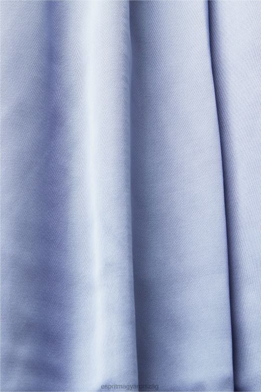 Esprit könnyű szövésű ruhák nők világoskék levendula ruhák F8HN8138