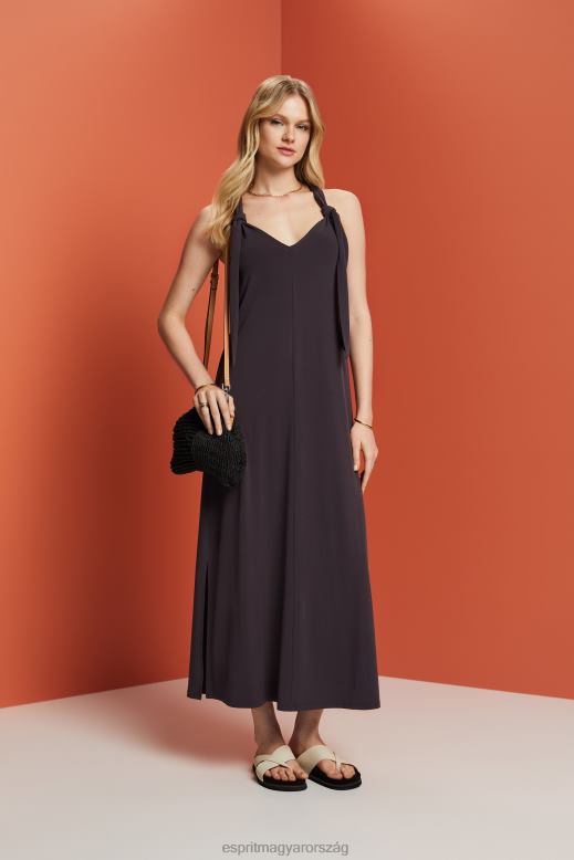 Esprit kötött ruhák nők antracit ruhák F8HN8132