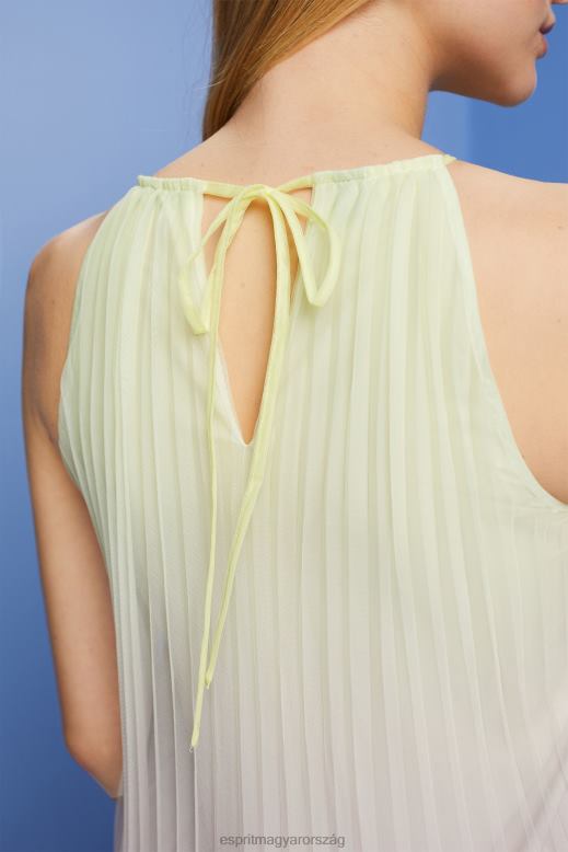 Esprit plisse mini ruha nők ibolya ruhák F8HN8134