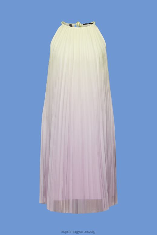 Esprit plisse mini ruha nők ibolya ruhák F8HN8134