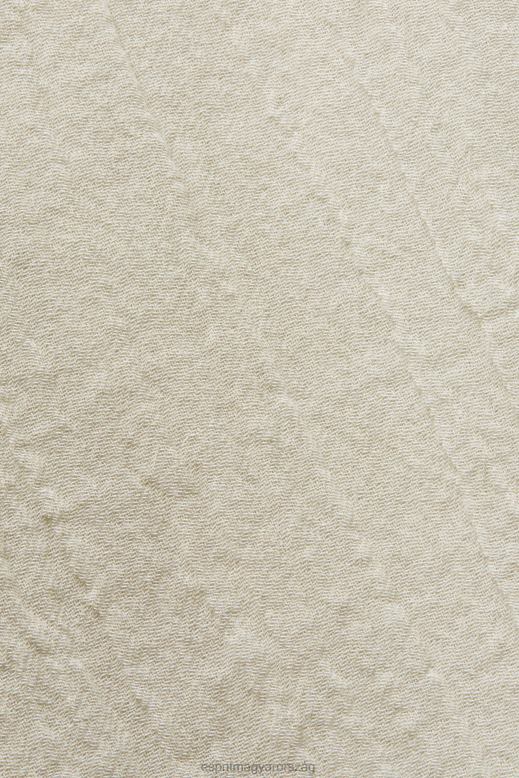 Esprit ráncos midi ruha övvel nők poros zöld ruhák F8HN853