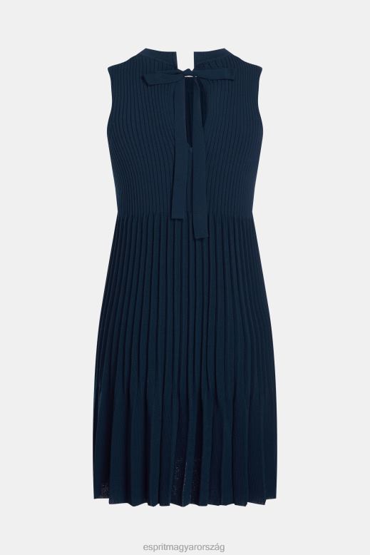 Esprit redős szabású és lobogó ruha nők haditengerészet ruhák F8HN8384