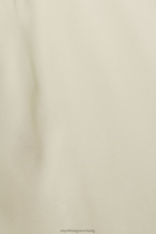 Esprit szatén midi ruha nők poros zöld ruhák F8HN855