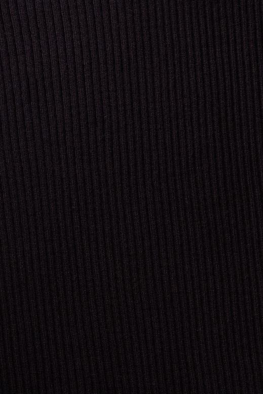 Esprit bordás kötött ceruzaszoknya nők fekete szoknyák F8HN8428