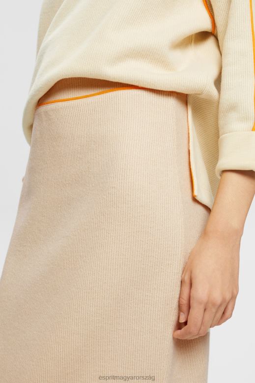 Esprit bordás kötött ceruzaszoknya nők jég szoknyák F8HN8432