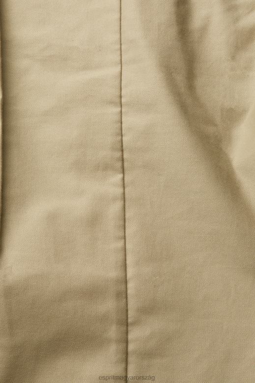 Esprit cargo stílusú midiszoknya nők halvány khaki szoknyák F8HN8535