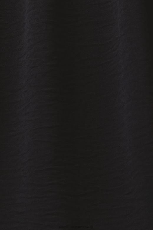 Esprit krepp miniszoknya nők fekete szoknyák F8HN8262