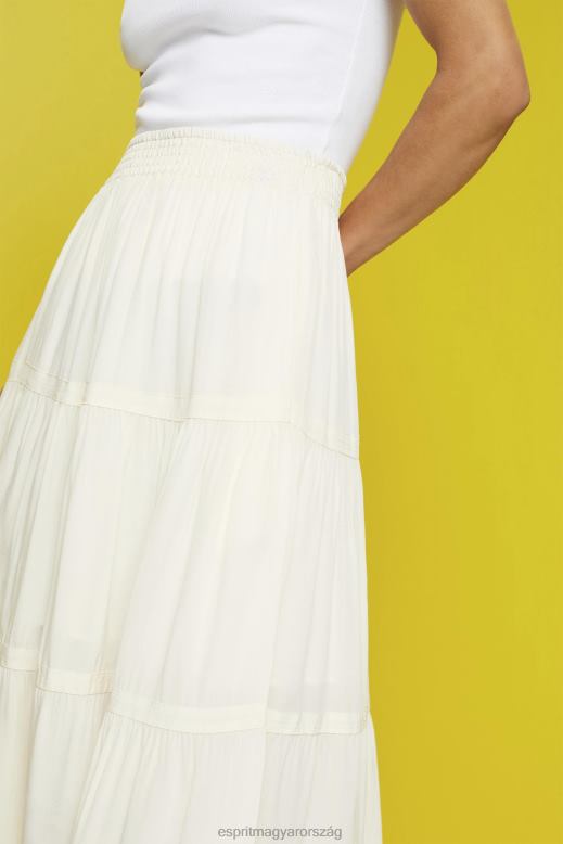 Esprit midi szoknya nők fehér szoknyák F8HN8238
